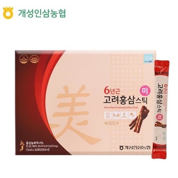 6년근 고려홍삼스틱 미 제품 이미지