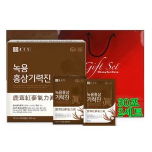 종근당 종근당  종근당 녹용<b>홍삼 기력진</b> 30포 (70mlX30포) 1