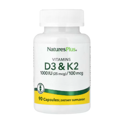 <b>네이처스플러스</b> 1 000IU 비타민 D3 &amp; K2 90캡슐 (3개월분) 메나퀴논7  1개