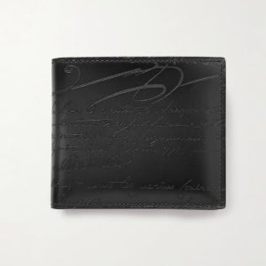 벨루티 블랙 베네치아 가죽 지갑 25 FW Black Makore Scritto Venezia Leather Billfold Wallet black One Siz 148237348