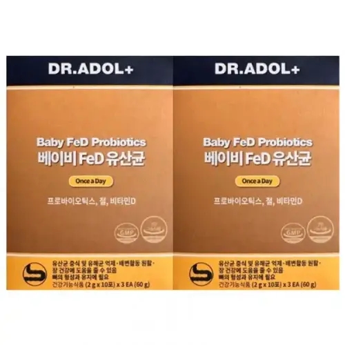 닥터아돌 FeD <b>베이비</b> 아기 유산균 <b>노스랩</b>