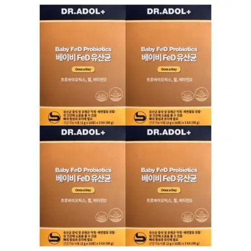 닥터아돌 FeD <b>베이비</b> 아기 유산균 <b>노스랩</b>