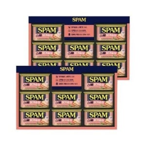 선물세트 답례품 명절선물 12호 2개 스팸 CJ