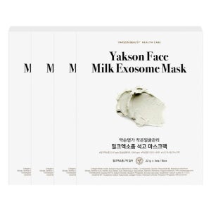 약손명가 작은얼굴관리 밀크엑소좀 석고 마스크팩 5매X4개