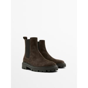 [마시모두띠] 플랫 첼시 부츠 트랙솔 11126650700