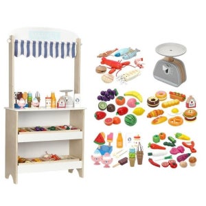 어린이집 과일가게 역할놀이 원목 교구장난감 세트 인지능력 남자아이선물 소근육발달