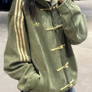 아디다스 CTT 차이나 트랙탑 져지 자켓 올리브 카키 KT3847