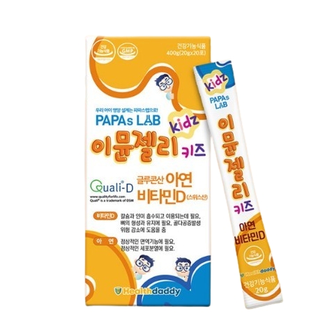 파파스랩 이뮨젤리 키즈 20g x 20포, 1개