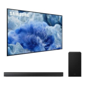 삼성 TV KQ85QF8AAFXKR+사운드바HW-B650F 벽걸이 전국무료