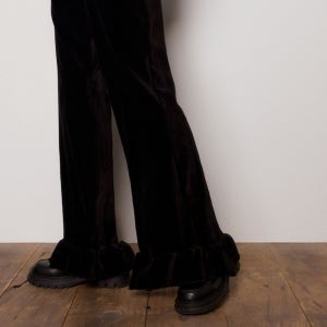 [오쿠카] 벨루아 스트링 프릴팬츠 - 3colors