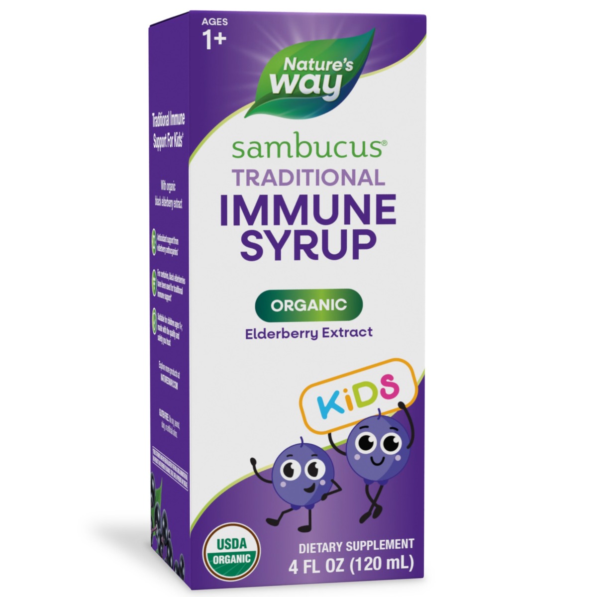 네이쳐스웨이 어린이용 삼부커스 <b>엘더베리 시럽</b>