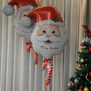 크리스마스 산타풍선 졸리산타 헬륨완제품 특가 !♥, 말랑풍선