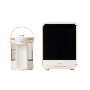 꿈비 UV LED 젖병 소독기+ 출수형 분유 포트