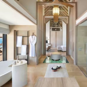 몰디브 오버워터빌라위드풀 비즈니스 월도프 에어텔 공항