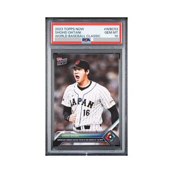 [PSA 인증] 오타니 쇼헤이 WBC-53 102MPH 기록 카드 (PSA10)