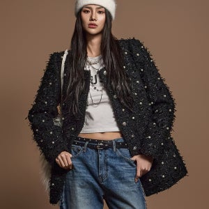 J2580 펄 트위드 자켓