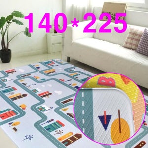 유치원 놀이방 도로놀이 쿠션매트 140x225 바닥쿠션매트