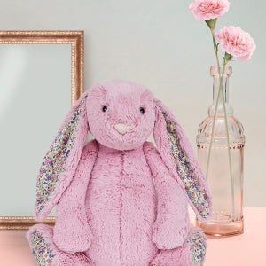 젤리캣 국민애착인형 블라썸 튤립 핑크 버니-L