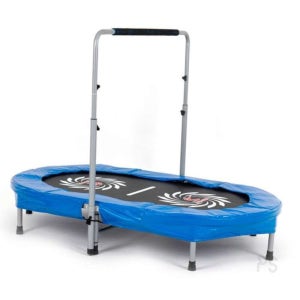 2인용 타원형 트램폴린 블루 아기점퍼루 콩콩이 아기방방이