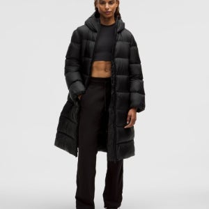 룰루레몬 여성 페더웨이트 900 다운 필 롱 푸퍼 재킷