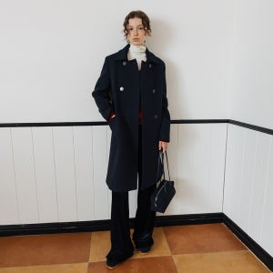 [앤유] 울 미디 더블 코트 (Black)_2FWUCT06