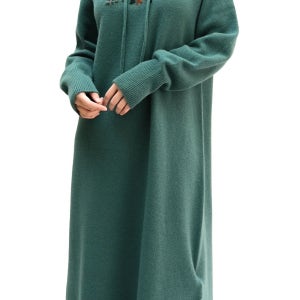 캐시 울 니트 후디원피스1014723