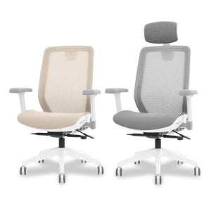S1200 화이트바디 사무용 의자 사무실 회의실 컴퓨터 수강용 강의실 연수용 TO