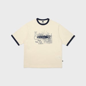 [코닥어패럴] 브리즈 라이트 컬러필름 에어로쿨 링거티셔츠 IVORY