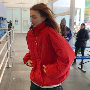 [썸웨어버터] [6th] Fleece Over-Fit Padding Jumper - Red