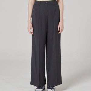 [쥬시쥬디] J뒷밴딩투턱와이드팬츠 JYPT121C JYPT121C