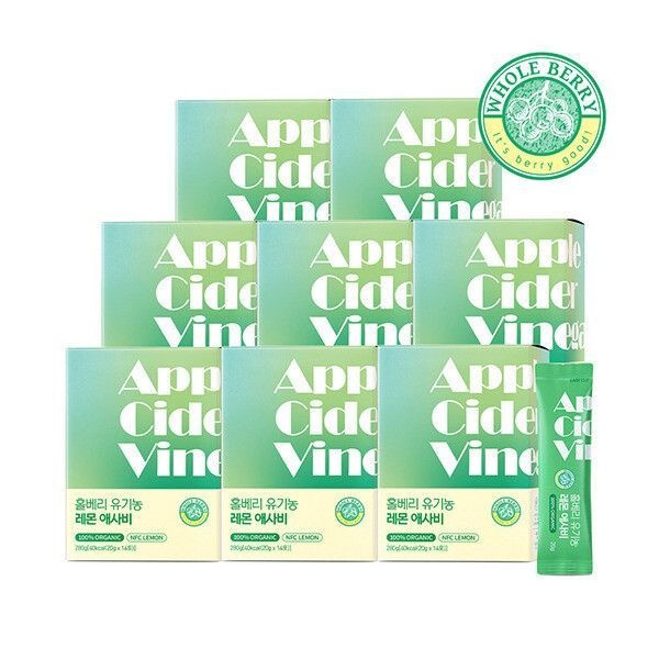 <b>홀푸드코리아</b> 홀베리 유기농 레몬애사비 20gx14포x8박스 총112포