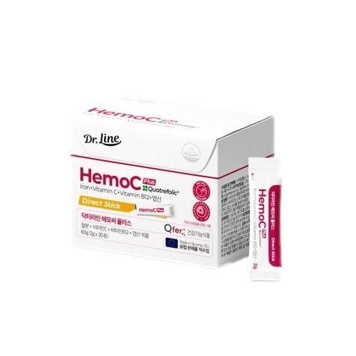 닥터라인 헤모씨 플러스 2g x 30포, 3개