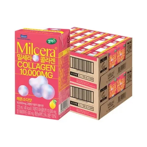 매일헬스뉴트리션 <b>밀크세라마이드 콜라겐 10000</b> 드링크 125ML 48팩