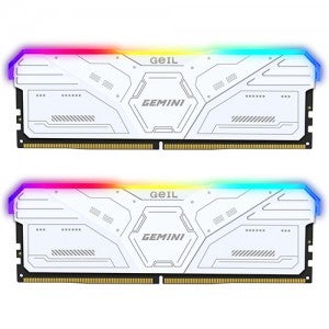 GeIL DDR5-6000 CL38 GEMINI RGB White 패키지 (32GB(16Gx2))