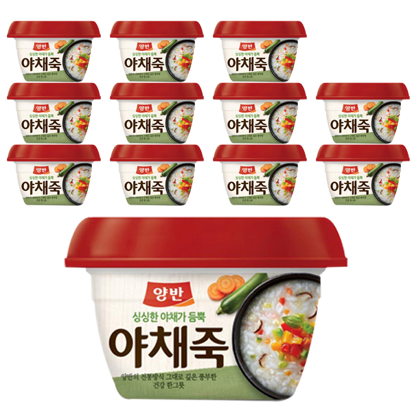 양반 야채 즉석죽