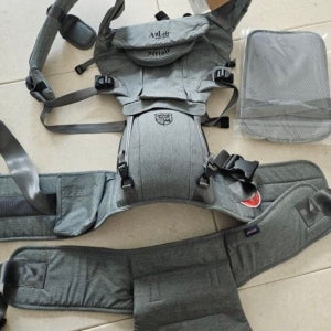 NEW아띠에어 에버소프트 올인원 아기띠 힙시트 (엔틱 그레이)