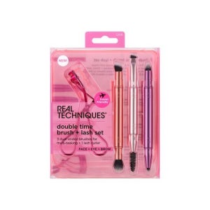 리얼테크닉스 더블 타임 브러쉬 + 래쉬 세트
