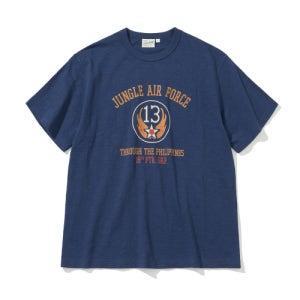 [유니폼브릿지] jungle air force slub s/s tee deep blue UB2534TS313MBL