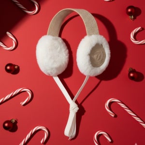 여성 퍼 이어워머 TWAWN8653-102