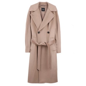 위켄드 막스마라 레지나 벨티드 더블 울 코트 RESINA-014