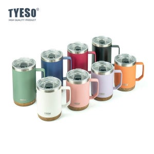 [상품샵] TYESO 머그 텀블러 손잡이 커피 탱크 텀블러