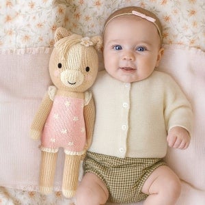 커들앤카인드 리틀 소피아 포니 포지핑크 말 말띠 핸드메이드 애착인형 아기 출산 임신 선물