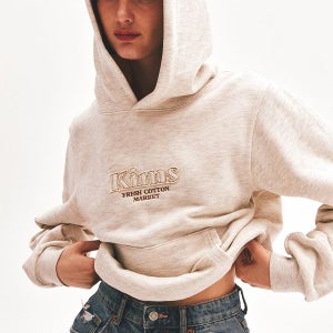 [킴스프레시코튼마켓] Bam Terry App Hoodie Oatmeal_KIB5FUM404AOT