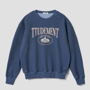 튜드먼트 VINTAGE OVERFIT GRAPHIC SWEATSHIRT TM25FSW02