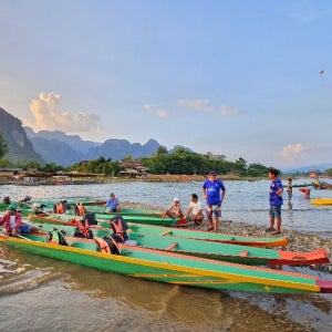 라오스 버기카투어 버기카 친구끼리 루앙프라방 자유여행