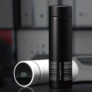 LED  텀블러 450ml   thermometer 판촉물 제작 전문~주방용품~보온병/보냉병