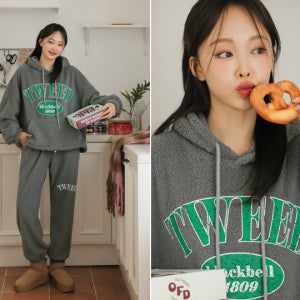 [SET]위니드 보아퍼 후드 조거 트레이닝세트