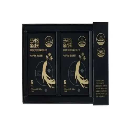 <b>한국프라임제약</b>프라임 <b>홍삼</b>핏 60포 6년근 <b>홍삼</b> 농축액 엑기스 액기스