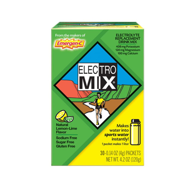 Emergen-<b>C</b> ElectroMix Natural Lemon-Lime 이머전씨 <b>일렉트로</b>믹스 드링크믹스 <b>레몬</b>라임맛 0.14oz 30개입