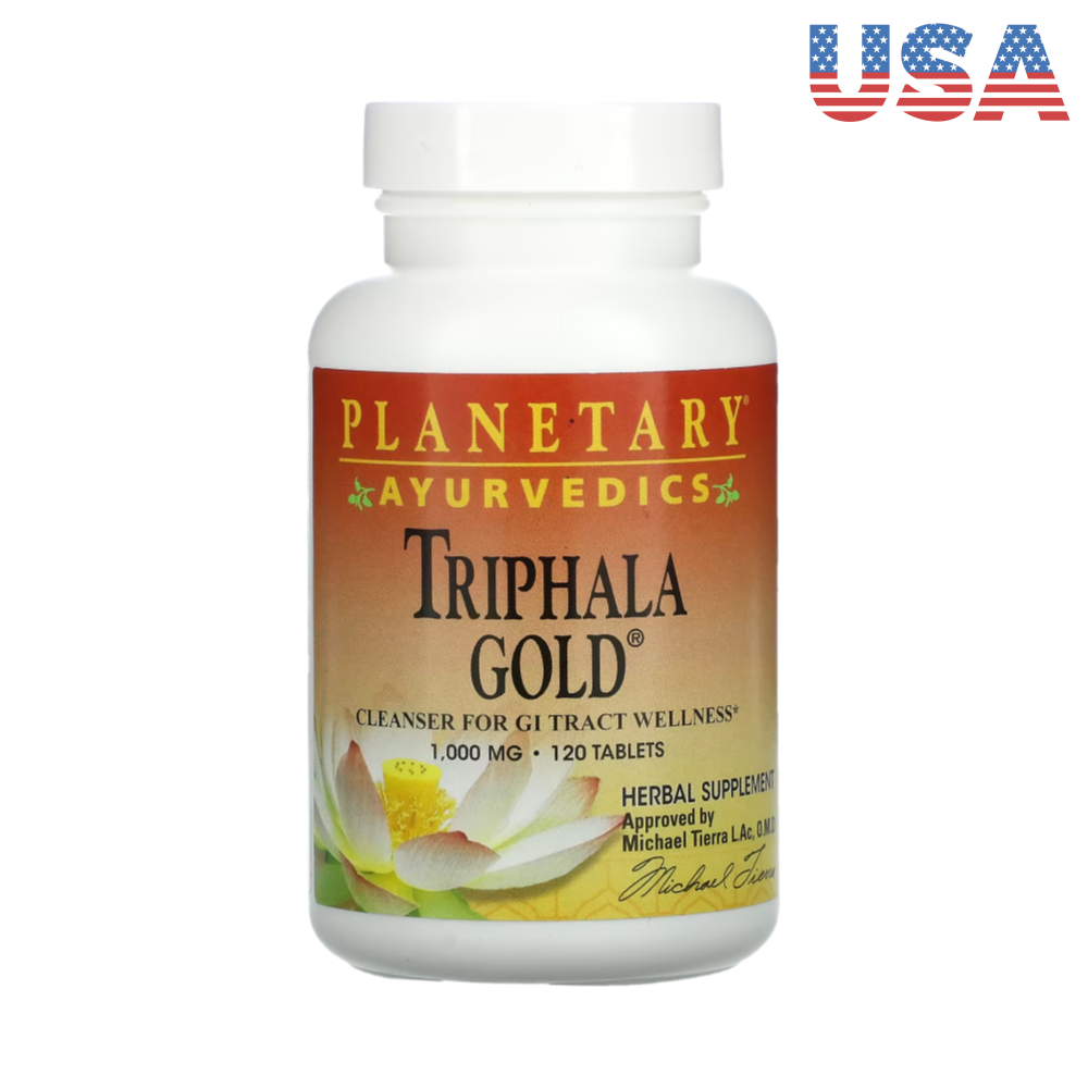 PLANETARY HERBALS <b>트리팔라 골드 1000mg</b> 120정 Triphala